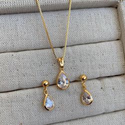 Conjunto ponto de luz formato gota - CON7498 - Lojas das Revendedoras