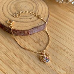 Pulseira minnie infantil - P3298 - Lojas das Revendedoras