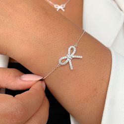 Pulseira de laço PRATA 925 - P3333 - Lojas das Revendedoras