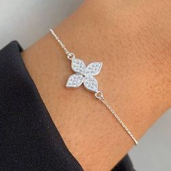 Pulseira de trevo Prata 925 - P3338 - Lojas das Revendedoras