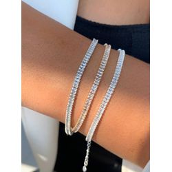 Pulseira Riviera Em Navetes com extensor - P2061 - Lojas das Revendedoras