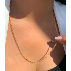 Corrente Elo Portugues 55 Cm - C010 - Lojas das Revendedoras