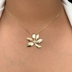 Conjunto flor com detalhe em ponto de luz - CON445 - Lojas das Revendedoras