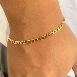 Pulseira masculina corrente grumet - P3319 - Lojas das Revendedoras