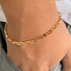 Pulseira masculina corrente cartier fecho gaveta -... - Lojas das Revendedoras