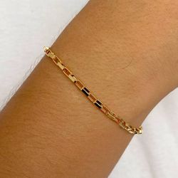 Pulseira masculina corrente cartier fecho lagosta ... - Lojas das Revendedoras