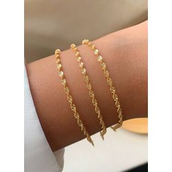 Pulseira De Fita Trançado - P3387 - Lojas das Revendedoras