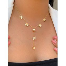 Conjunto gravatinha e flor - con7249 - Lojas das Revendedoras