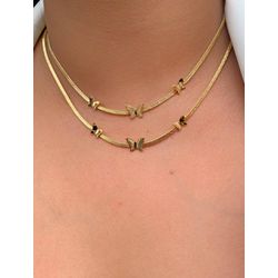Chocker de Borboletas (unitário) - C7298 - Lojas das Revendedoras