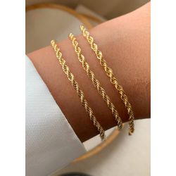 Pulseira cabo de aço - P3149 - Lojas das Revendedoras