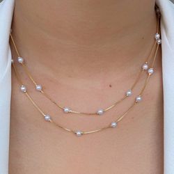 Colar de perolas (cada) - C15812 - Lojas das Revendedoras