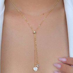  colar gravatinha pingente de coração na zircônia ... - Lojas das Revendedoras