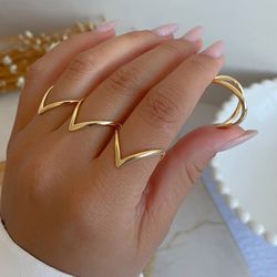 Anel Maria de Fátima 2 em um (cada) - A9406 - Lojas das Revendedoras