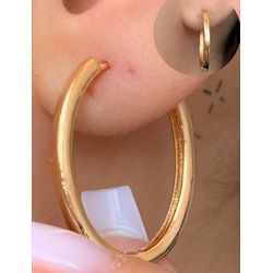 Brinco de argola - B85473 - Lojas das Revendedoras