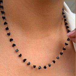 Colar detalhes preto - C572 - Lojas das Revendedoras