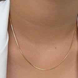 Colar liso - C15855 - Lojas das Revendedoras