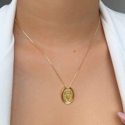 colar Nossa senhora giratória (cada) - C1444 - Lojas das Revendedoras