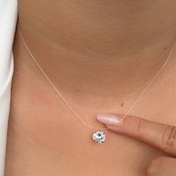 Colar de nylon com ponto de luz - C15848 - Lojas das Revendedoras