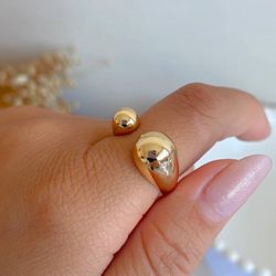 Anel ajustável bold - A9429 - Lojas das Revendedoras