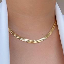 Colar malha flexível - C15809 - Lojas das Revendedoras