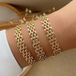 Pulseira Malha Corrente (cada) - P3004 - Lojas das Revendedoras