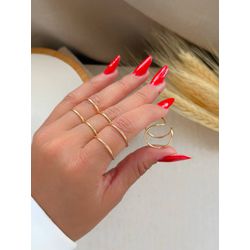 Anel Vazado Regulável - A9406 - Lojas das Revendedoras