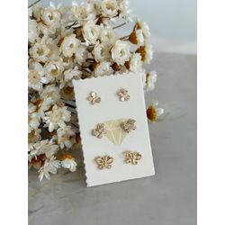 Trio de Borboletas antialérgico - B8512 - Lojas das Revendedoras