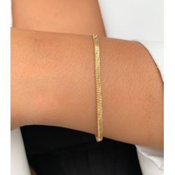 Pulseira Fita trabalhada - P3987 - Lojas das Revendedoras