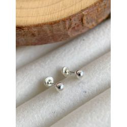 Brinco De Segundo Furo De Bolinha prata 925 - B149 - Lojas das Revendedoras