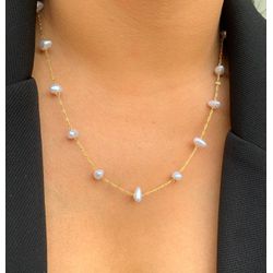 Colar chocker de pérolas - C8553 - Lojas das Revendedoras