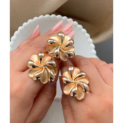 Conjunto flor lisa com detalhe acetinado LUXO - CO... - Lojas das Revendedoras