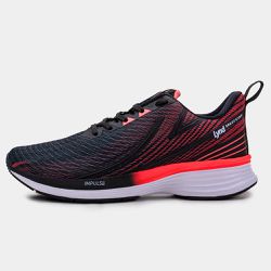 Tênis Lynd Gravit Storm Preto/Coral - 6421040 - Loja Over 7