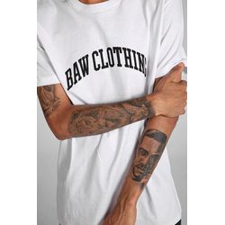 Camiseta Baw Athletic Logo White - 382472 - Loja Over 7