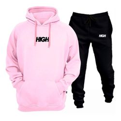 Moletom shop rosa high