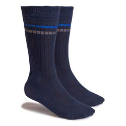 Meia Masculina Cano Longo - Azul Marinho