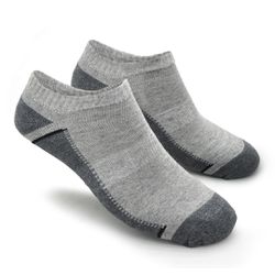 Meia Masculina Casual Confort - Cinza