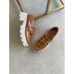 Mocassim Âmbar Verniz - 0115 - LET SHOES