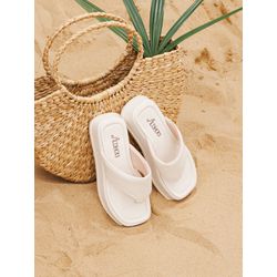 Chinelo July Off White - 0222 - LET SHOES