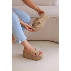 Tamanco Plataforma Ibiza Corda - I012 - LET SHOES