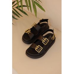 Papete Anatômica Amália Preta - A01 - LET SHOES