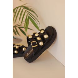 Papete Anatômica Riana Preta - R2 - LET SHOES