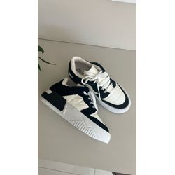 Tênis Style Branco/Preto/Off - 05T - LET SHOES