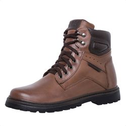 Bota Coturno em Couro Mega Boots 6019 Chocolate-cafe - Mega Boots | Botas e Coturnos em couro