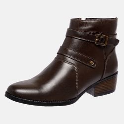 Bota Feminina Country Mega Boots em Couro - Cafe - 1340 - Mega Boots | Botas e Coturnos em couro