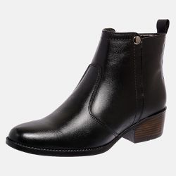 Bota Feminina Country Mega Boots em Couro - Preto - 1342 - Mega Boots | Botas e Coturnos em couro