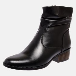 Bota Feminina Country Mega Boots em Couro - Preto - 1345 - Mega Boots | Botas e Coturnos em couro