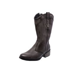 Bota Feminina Country Mega Boots 1324 Cafe - Mega Boots | Botas e Coturnos em couro