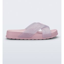 Mini Melissa Chinelo Cozy Slide M Lover II - Rosa ... - Loja Mônica's