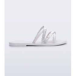 Melissa Chinelo Golden - Branco - 147936 - Loja Mônica's