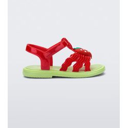 Mini Melissa Sandália Hip Sandal Baby - Vermelho -... - Loja Mônica's